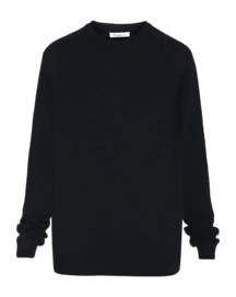 Trui KnowledgeCotton Apparel Men Karl Regular Merino Knit Crew Neck Rws Total Eclipse