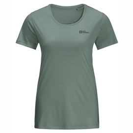 T-Shirt Jack Wolfskin Tech T Damen Picnic Green