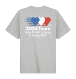 T-Shirt Arte Antwerp Homme Teo Back Team Grey
