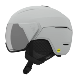 Skihelm Giro Orbit Spherical Unisex Matte Light Gray Vivid Onyx