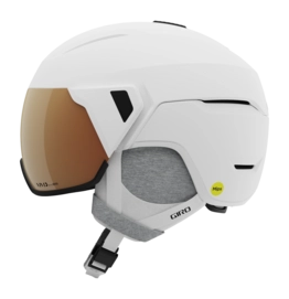Ski Helmet Giro Women Aria Spherical Matte White Vivid Copper