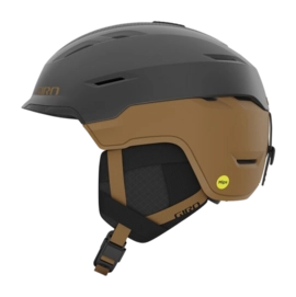 Skihelm Giro Tor Spherical Metallic Coal Tan