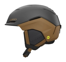 Skihelm Giro Tenet Mips Metallic Coal Tan