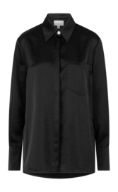 Shirt Dante6 Women D6Louda Satin Long Raven