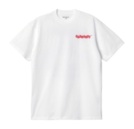 supreme t shirt white and red