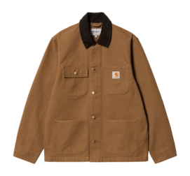 Coat Carhartt WIP Unisex Michigan Coat Hamilton Brown / Tobacco Rinsed