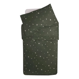 Bettwäsche Jollein Ledikant Stargaze Leaf Green