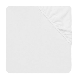 Drap-Housse Jollein Badstof Imperméable Blanc