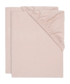 Drap-Housse Jollein Jersey Wild Rose (2pack)
