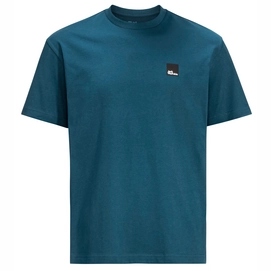 T-Shirt Jack Wolfskin Unisex Eschenheimer T Blue Daze