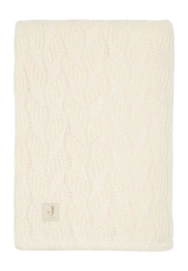 Draps pour Lit d'Enfant Jollein Couverture Spring Knit Ivory/Coral Fleece