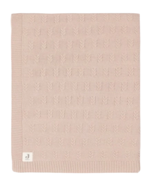 Babydeken Jollein Deken Wieg Grain Knit Wild Rose