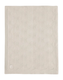 Couverture pour Bébé Jollein Deken Wieg Shell Knit Nougat GOTS