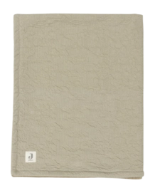 Babydecke Jollein Decke Wiege Soft Waves Olive Green/Velvet