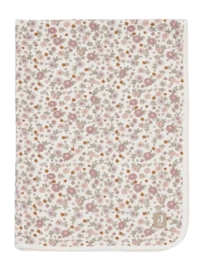 Babydecke Jollein Decke Wiege Jersey Retro Flowers
