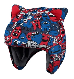 Housse de casque Barts Kids Helmet Covers Print Bleu