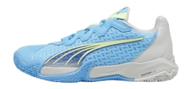 Padel shoe PUMA Men NOVA Elite Luminous Blue Cobalt Glaze Glacial Gray 24