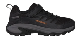 Wandelschoen Merrell Kids Moab Speed 2 Low A/C Waterproof Black