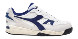Diadora Men Winner SL Blue Print White