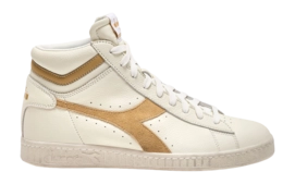 Diadora Unisex Game L High Waxed Suede Pop White Latte