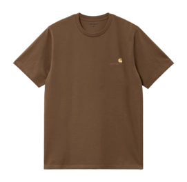 T-Shirt Carhartt WIP Unisexe S/S American Script Lumber