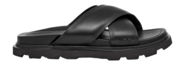 UGG Men Capitola Cross Slide Black