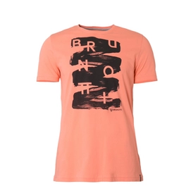 T-Shirt Brunotti Men Alberts Peach Puff