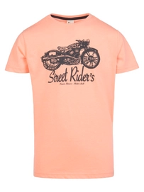 T-Shirt Protest Fires Neon Peach Kinder