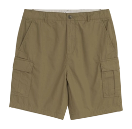 Korte broek KnowledgeCotton Apparel Men Fig Loose Cargo Poplin Burned Olive