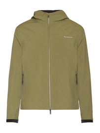 Jas KnowledgeCotton Apparel Men Nordenvind Light Shell Jacket Burned Olive