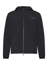 Jacke KnowledgeCotton Apparel Nordenvind Light Shell Jacket Herren Black Jet