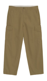 Hose KnowledgeCotton Apparel Fig Loose Cargo Poplin Herren Burned Olive