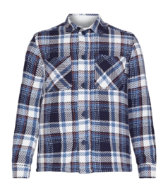 Shirt KnowledgeCotton Apparel Men Checked Blue