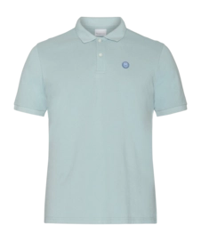 Polo KnowledgeCotton Apparel Men Toke Basic Badge Gray Mist