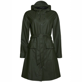 Veste Rains Women Curve Jacket Green