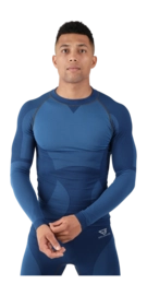 Unterhemd Brunotti Silvretta Thermo Top Herren Navy