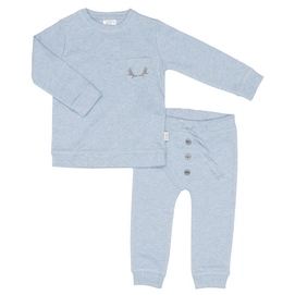 Pyjama Koeka Moose Soft Blue Jongens