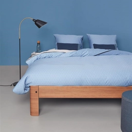 Bettwäsche Auping Hopkins Blau Mako Satin