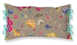Sierkussen Pip Studio Floral Fantasy Khaki Katoen (35 x 65 cm)