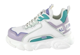 Buffalo Women CLD Chai Purple Green Vegan Nappa