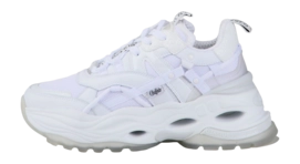 Buffalo Women Triplet Hollow White Vegan Nappa