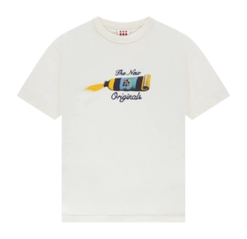 T-Shirt The New Originals Homme Ink Tube Tee White Alyssum