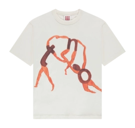 T-Shirt The New Originals Homme La Danse Tee White Alyssum