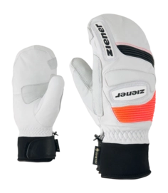 Want Ziener Men Guardi GTX Gore Plus Warm PR Mitten Glove Ski Alpine White