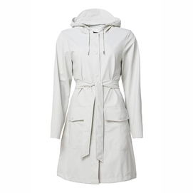 Raincoat RAINS Belt Jacket Off White