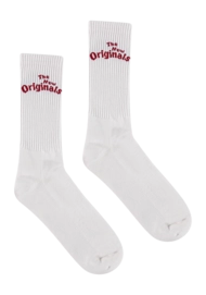 Chaussettes The New Originals Homme Workman White Barbados Cherry