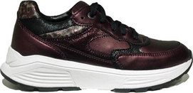 Sneakers Xsensible Women Ponte Vecchio Stretchwalker Burgundy Fantasy