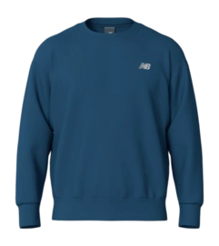 Trui New Balance Men Sport Essentials French Terry Crew Blue Agate