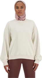 Pull New Balance Femme Athletics French Terry Crew Linen