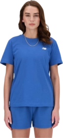 T-Shirt New Balance Women Sport Essentials Jersey T-Shirt Blue Agate 24